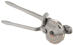 Ridgid - 7/8" Capacity, Geared Ratchet Lever-Type Tube Bender - 29-1/2" OAL, Works on 1/8" Wall Steel Tube, 3/32" Wall Stainless Steel Tube & Copper (K & L) - Apex Tool & Supply