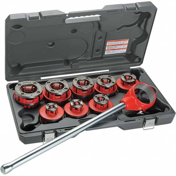 Ridgid - Pipe Threader Dies Material: Steel Thread Size (Inch): 1/2 - 2" - Apex Tool & Supply