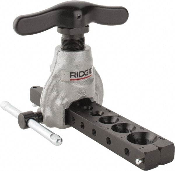 Ridgid - 3/16 to 3/4" Pipe Capacity, Flaring Tools & Tube Expanders - Cuts Steel, Stainless Steel, Hard Copper & Brass - Apex Tool & Supply