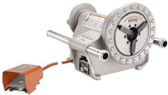 Ridgid - 1/8 to 2 Inch Pipe, 38 RPM Spindle Speed, 0.50 hp, Pipe Threading Machine - Heavy Duty Forward, Off, Reverse with Integral Foot Switch Motor Control, Model 341 Reamer, 115 Volts - Apex Tool & Supply