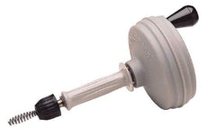 Ridgid - For 1-1/2 Inch Pipe, 2 Foot Cable Length, Handheld, Manual and Hand Drain Cleaner - Plastic Drum - Apex Tool & Supply