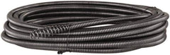 Ridgid - 3/8" x 35' Drain Cleaning Machine Cable - Bulb Auger, 1-1/4" to 1-1/2" Pipe, Use with Models K39, K40 & K50 - Apex Tool & Supply