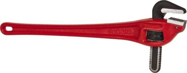 Ridgid - 24" Steel Offset Pipe Wrench - 3" Pipe Capacity - Apex Tool & Supply