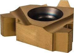 Seco - 27NR Internal Right Hand 4 Acme Laydown Threading Insert - Grade CP500, TiAlN/TiN Coated Carbide - Apex Tool & Supply