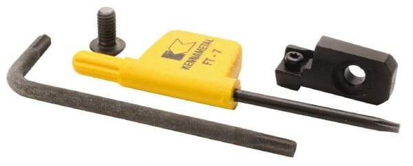 Kennametal - Series Romicron, Neutral Cut, 11000mm Min Bore Diam, Boring Cartridge - 18.95mm Back of Bar to Cutting Edge, CP... Insert, 30.7mm OAL, 0° Lead Angle - Apex Tool & Supply