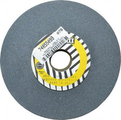Tru-Maxx - 120 Grit Aluminum Oxide Bench & Pedestal Grinding Wheel - 6" Diam x 1" Hole x 3/4" Thick, 5410 Max RPM, O Hardness, Fine Grade , Vitrified Bond - Apex Tool & Supply