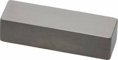 Mitutoyo - 0.3" Rectangular Steel Gage Block - Accuracy Grade 0, Includes Certificate of Inspection - Apex Tool & Supply