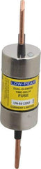Cooper Bussmann - 250 VAC/VDC, 150 Amp, Time Delay General Purpose Fuse - Bolt-on Mount, 7-1/8" OAL, 100 at DC, 300 at AC (RMS) kA Rating, 1-9/16" Diam - Apex Tool & Supply