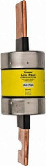 Cooper Bussmann - 250 VAC/VDC, 225 Amp, Time Delay General Purpose Fuse - Bolt-on Mount, 8-5/8" OAL, 100 at DC, 300 at AC (RMS) kA Rating, 2-1/16" Diam - Apex Tool & Supply