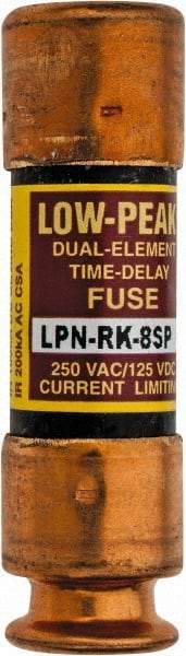Cooper Bussmann - 125 VDC, 250 VAC, 4.5 Amp, Time Delay General Purpose Fuse - Fuse Holder Mount, 50.8mm OAL, 100 at DC, 300 at AC (RMS) kA Rating, 9/16" Diam - Apex Tool & Supply