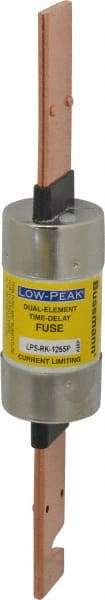 Cooper Bussmann - 300 VDC, 600 VAC, 125 Amp, Time Delay General Purpose Fuse - Bolt-on Mount, 9-5/8" OAL, 100 at DC, 300 at AC (RMS) kA Rating, 1.61" Diam - Apex Tool & Supply
