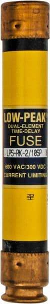 Cooper Bussmann - 300 VDC, 600 VAC, 0.2 Amp, Time Delay General Purpose Fuse - Fuse Holder Mount, 127mm OAL, 100 at DC, 300 at AC (RMS) kA Rating, 13/16" Diam - Apex Tool & Supply