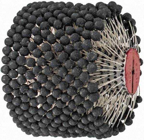 Brush Research Mfg. - 10-1/2" to 11" Bore Diam, 180 Grit, Silicon Carbide Flexible Hone - Medium, 34" OAL - Apex Tool & Supply