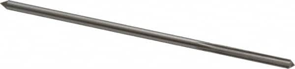 Interstate - 0.1243" High Speed Steel Chucking Reamer - Apex Tool & Supply
