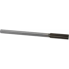 Interstate - 0.5635" High Speed Steel Chucking Reamer - Apex Tool & Supply
