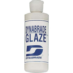 Dynabrade - 4 oz Polishing Compound - White, For High Glossing, Use on Composites, Fiberglass & Metal - Apex Tool & Supply