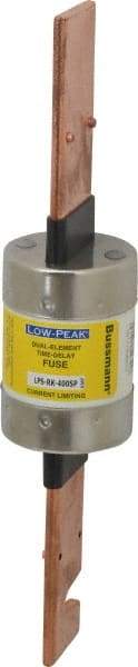 Cooper Bussmann - 300 VDC, 600 VAC, 400 Amp, Time Delay General Purpose Fuse - Bolt-on Mount, 11-5/8" OAL, 100 at DC, 300 at AC (RMS) kA Rating, 2-9/16" Diam - Apex Tool & Supply