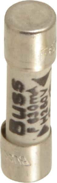 Cooper Bussmann - 250 VAC, 32 VDC, 0.63 Amp, Fast-Acting Miniature Ceramic Fuse - 20mm OAL, 5mm Diam - Apex Tool & Supply