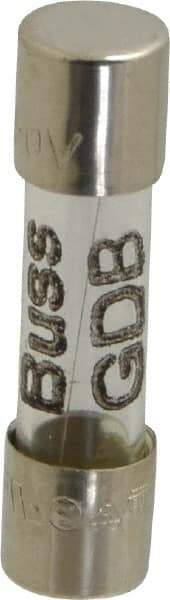 Cooper Bussmann - 250 VAC, 32 VDC, 1.6 Amp, Fast-Acting Miniature Glass Fuse - 20mm OAL, 5mm Diam - Apex Tool & Supply