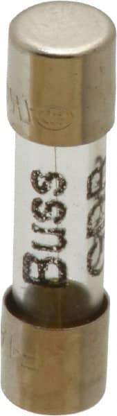 Cooper Bussmann - 250 VAC, 32 VDC, 1 Amp, Fast-Acting Miniature Glass Fuse - 20mm OAL, 5mm Diam - Apex Tool & Supply