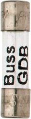 Cooper Bussmann - 250 VAC, 32 VDC, 0.1 Amp, Fast-Acting Miniature Glass Fuse - 20mm OAL, 5mm Diam - Apex Tool & Supply