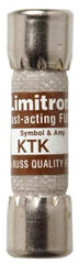 Cooper Bussmann - 600 VAC, 0.3 Amp, Fast-Acting General Purpose Fuse - Fuse Holder Mount, 1-1/2" OAL, 100 at AC kA Rating, 13/32" Diam - Apex Tool & Supply
