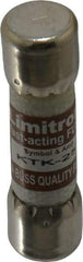 Cooper Bussmann - 600 VAC, 25 Amp, Fast-Acting General Purpose Fuse - Fuse Holder Mount, 1-1/2" OAL, 100 at AC kA Rating, 13/32" Diam - Apex Tool & Supply