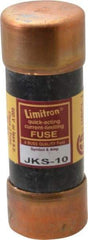 Cooper Bussmann - 600 VAC, 10 Amp, Fast-Acting General Purpose Fuse - Fuse Holder Mount, 2-1/4" OAL, 200 (RMS) kA Rating, 13/16" Diam - Apex Tool & Supply