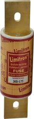 Cooper Bussmann - 600 VAC, 175 Amp, Fast-Acting General Purpose Fuse - Bolt-on Mount, 5-3/4" OAL, 200 (RMS) kA Rating, 1-5/8" Diam - Apex Tool & Supply