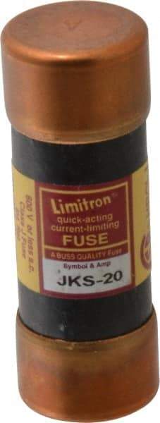 Cooper Bussmann - 600 VAC, 20 Amp, Fast-Acting General Purpose Fuse - Fuse Holder Mount, 2-1/4" OAL, 200 (RMS) kA Rating, 13/16" Diam - Apex Tool & Supply