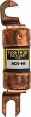 Cooper Bussmann - 140 Amp Time Delay Fast-Acting Forklift & Truck Fuse - 72VAC, 72VDC, 4.72" Long x 1" Wide, Littelfuse CCK140, Bussman ACK-140, Ferraz Shawmut ACK140 - Apex Tool & Supply