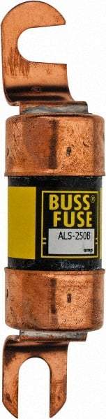 Cooper Bussmann - 250 Amp Time Delay Fast-Acting Forklift & Truck Fuse - 125VAC, 125VDC, 4.71" Long x 1" Wide, Bussman ALS-250, Ferraz Shawmut ALS250 - Apex Tool & Supply