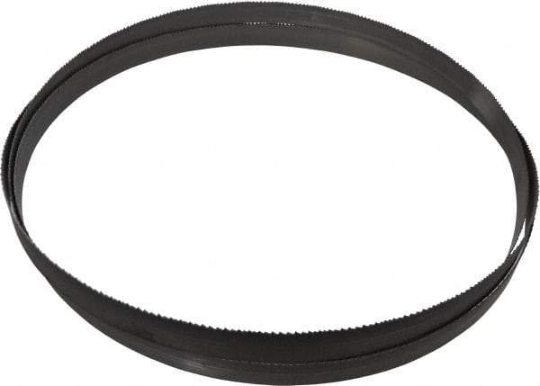 Lenox - 6 to 10 TPI, 12' 10" Long x 1" Wide x 0.035" Thick, Welded Band Saw Blade - Bi-Metal, Toothed Edge, Modified Raker Tooth Set, Flexible Back, Contour Cutting - Apex Tool & Supply