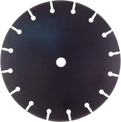 Disston - 3" Diam, 3/8" Arbor Hole Diam, Wet & Dry Cut Saw Blade - Tungsten Carbide-Tipped, Standard Round Arbor - Apex Tool & Supply