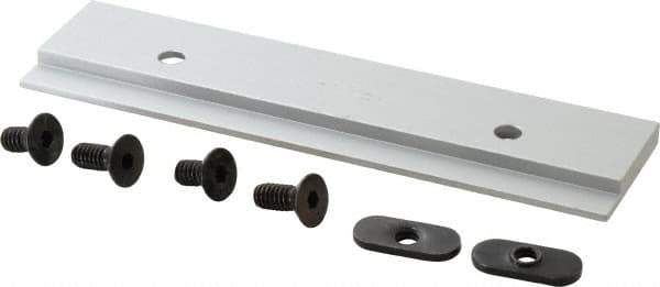 80/20 Inc. - 1-1/2" Wide, 6" High, Open Shelving Aluminum Container Hanger with Hardware - Aluminum, Use with 10 & 15 80/20 Inc. Series Compatible - Apex Tool & Supply