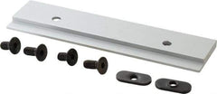80/20 Inc. - 1-1/2" Wide, 6" High, Open Shelving Aluminum Container Hanger with Hardware - Aluminum, Use with 10 & 15 80/20 Inc. Series Compatible - Apex Tool & Supply