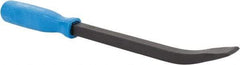 Value Collection - 12" OAL Screwdriver Pry Bar - 3/4" Wide, High Carbon Steel #65 - Apex Tool & Supply