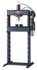 Dake - 25 Ton Hydraulic Shop Press - 10 Inch Stroke, 1 HP, Single Phase - Apex Tool & Supply