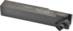 Tool-Flo - External Thread, Right Hand Cut, 3/4" Shank Width x 3/4" Shank Height Indexable Threading Toolholder - 4-1/2" OAL, FL 3L Insert Compatibility, FLE Toolholder, Series FLER - Apex Tool & Supply