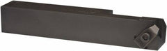 Tool-Flo - External Thread, Right Hand Cut, 1" Shank Width x 1" Shank Height Indexable Threading Toolholder - 6" OAL, FL 3L Insert Compatibility, FLE Toolholder, Series FLER - Apex Tool & Supply