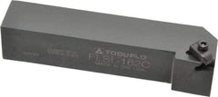 Tool-Flo - External Thread, Left Hand Cut, 1" Shank Width x 1" Shank Height Indexable Threading Toolholder - 5" OAL, FL 2L Insert Compatibility, FLS Toolholder, Series FLSL - Apex Tool & Supply