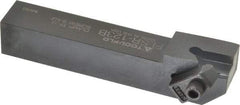 Tool-Flo - External Thread, Right Hand Cut, 3/4" Shank Width x 3/4" Shank Height Indexable Threading Toolholder - 4-1/2" OAL, FL 3R Insert Compatibility, FLS Toolholder, Series FLSR - Apex Tool & Supply