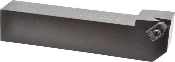 Tool-Flo - External Thread, Right Hand Cut, 1" Shank Width x 1" Shank Height Indexable Threading Toolholder - 5" OAL, FL 2R Insert Compatibility, FLS Toolholder, Series FLSR - Apex Tool & Supply