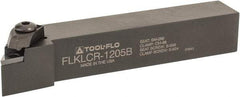 Tool-Flo - FLP..., FLKL External Right Hand Indexable Profiling Toolholder - 3/4" Shank Height x 3/4" Shank Width, 4-1/2" Long - Apex Tool & Supply
