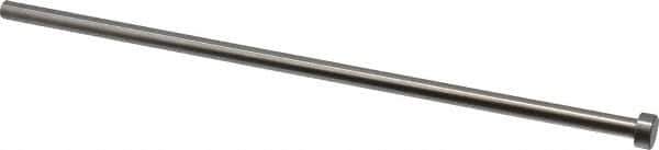 Gibraltar - 15/64" Pin Diam, 13/32" Head Diam x 3/16" Head Height, 8" OAL, Straight Ejector Pin - Steel, 7-13/16" Pin Length - Apex Tool & Supply