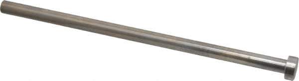 Gibraltar - 3/8" Pin Diam, 5/8" Head Diam x 1/4" Head Height, 8" OAL, Straight Ejector Pin - Steel, 7-3/4" Pin Length - Apex Tool & Supply