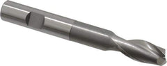 OSG - 1/2", 1" LOC, 1/2" Shank Diam, 4" OAL, 2 Flute, Cobalt Square End Mill - Single End, Uncoated, Spiral Flute, 30° Helix, Centercutting, Right Hand Cut, Right Hand Flute, Series 527 - Apex Tool & Supply