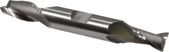 OSG - 7/16", 13/16" LOC, 1/2" Shank Diam, 3-3/4" OAL, 2 Flute, Cobalt Square End Mill - Double End, Uncoated, Spiral Flute, 30° Helix, Centercutting, Right Hand Cut, Right Hand Flute, Series 522 - Apex Tool & Supply