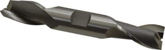 OSG - 3/4", 1-5/16" LOC, 3/4" Shank Diam, 5" OAL, 2 Flute, Cobalt Square End Mill - Double End, Uncoated, Spiral Flute, 30° Helix, Centercutting, Right Hand Cut, Right Hand Flute, Series 522 - Apex Tool & Supply