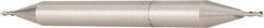 OSG - 19mm, 1-5/16" LOC, 3/4" Shank Diam, 5" OAL, 2 Flute, Cobalt Square End Mill - Double End, Uncoated, Spiral Flute, 30° Helix, Centercutting, Right Hand Cut, Right Hand Flute, Series 582 - Apex Tool & Supply